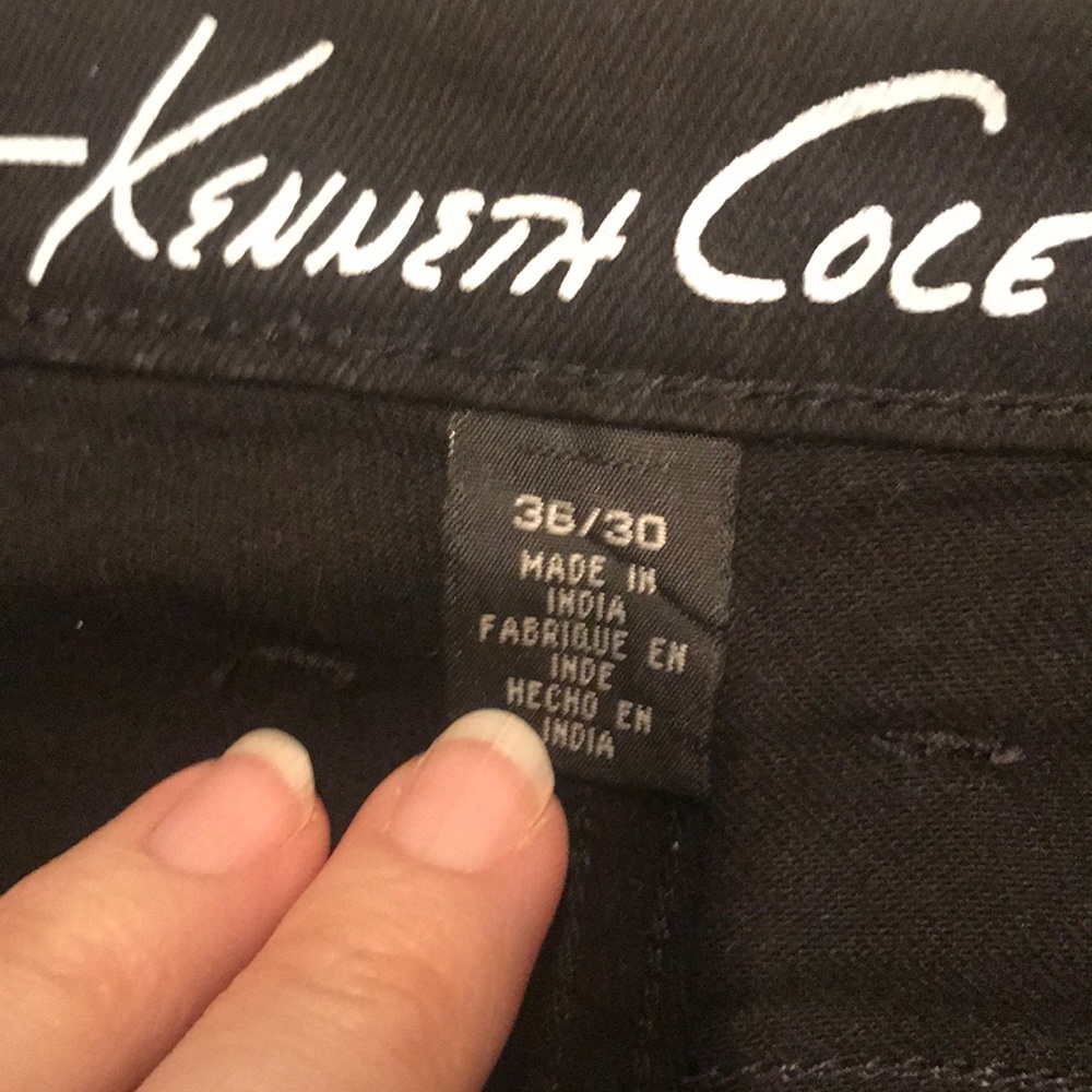 Kenneth Cole Black Men's Jeans - Picture 3 of 4